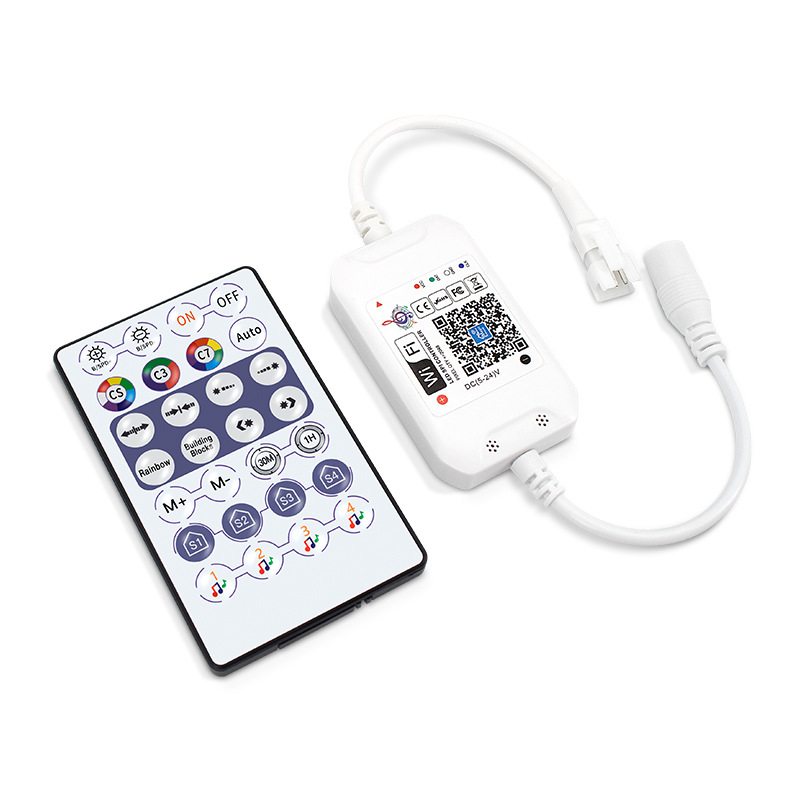 SPI WiFi Alexa LED Controller With RF Remote Control Voice Control SPI WiFi Alexa LED Controller With RF Remote Control Voice Control
